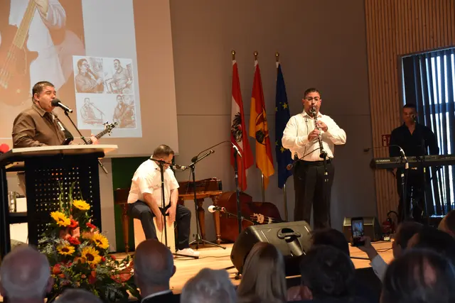 Die Leon Berger Band hatte ebenfalls einen Auftritt. | Foto: MeinBezirk/Michael Strini