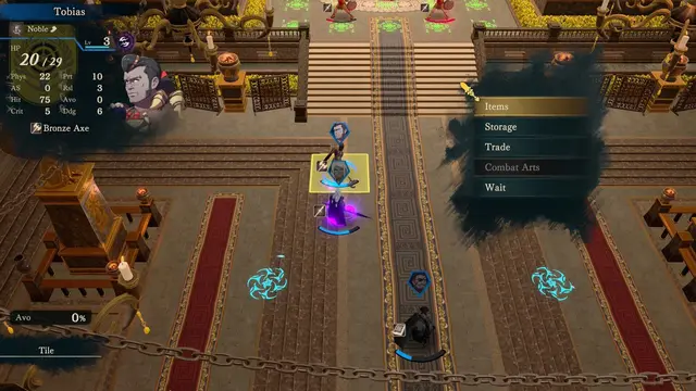 Auf einem Raster bewegt ihr eure Einheiten. | Foto: Nintendo