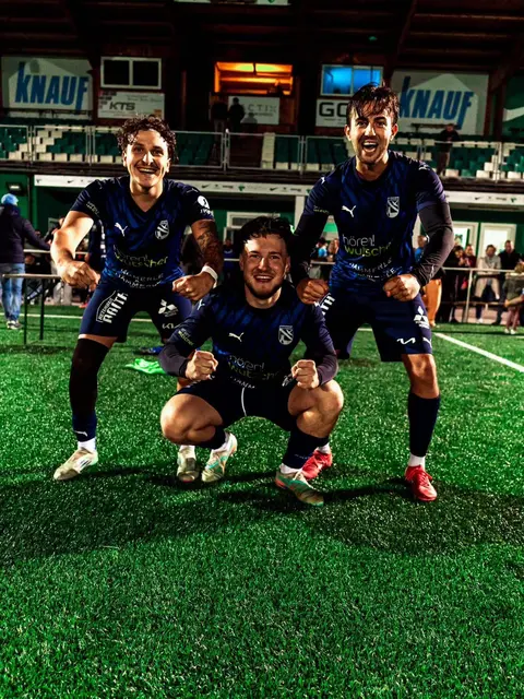 Sebastian Paric, Senad Buljubasic und Daniel Biljesko schossen den ATV zum Derbysieg. | Foto: ATV