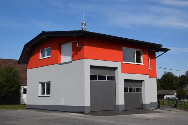 Das neue Feuerwehrhaus in Fistritz | Foto: FF Fistritz