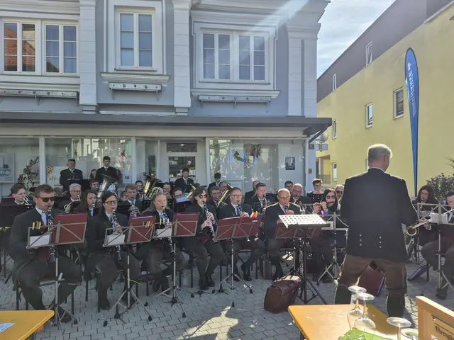 Die Musikkapelle voestalpine Roseggerheimat Krieglach untermalte die Eröffnung. | Foto: Andrea Stelzer