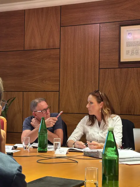 Michaela Stix und Heinz Trutschnig von „Wir für Weinburg“  | Foto: Martina Schweller
