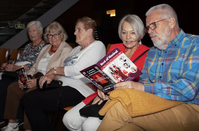 Vorfreude auf die Musical-Darbietung. | Foto: Santrucek