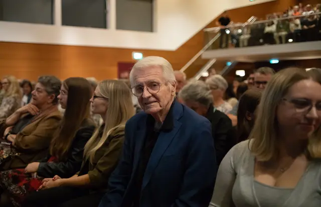 Guido Kurz verfolgte die Musicaldarbietung. | Foto: Santrucek