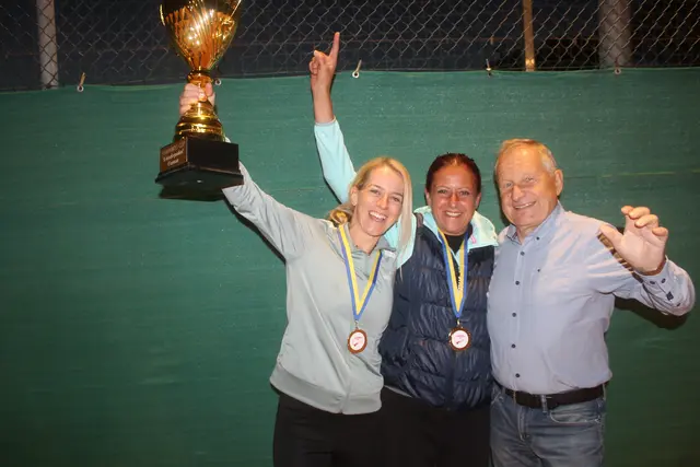 Nicola Daubinger, Alexandra Plank und Franz Müllner. | Foto: arbes