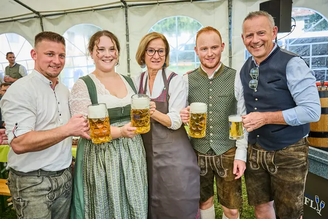 Nachbarschaftsfest in Großaigen in Mank. | Foto: Franz Gleiß