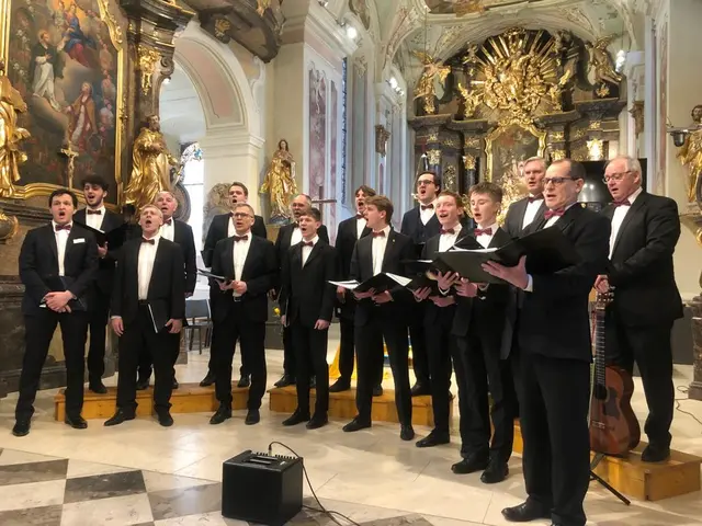 Die Gentelmen Voices singen am Samstag, 17. Oktober, im Kulturhaus Bad Waltersdorf. | Foto: Petra Klement