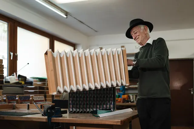 Die Parz-Harmonikas gehen in die ganze Welt hinaus. | Foto: Bernd Grosseck