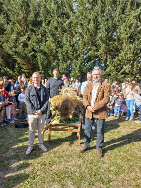 Bei dem Fest sowohl die Pfarre Hornstein sowie die Mitarbeiterinnen und Mitarbeitern der Volksschule und des Kindergartens im Einsatz. | Foto: Gemeinde Hornstein