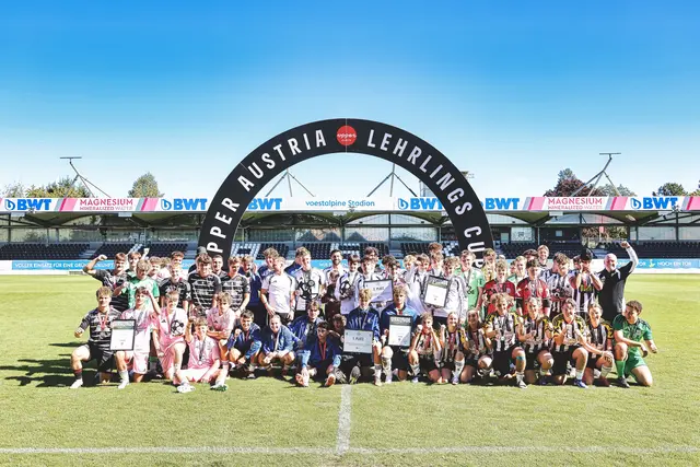 Die zahlreichen Lehrlinge heimischer Betriebe und Unternehmen zeigten beim Upper Austria Lehrlingscup des LASK sportlich auf. | Foto: LASK