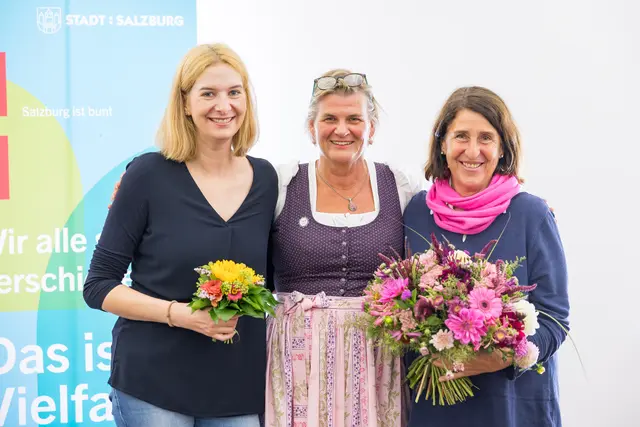Das „Zusammenkommen“ wird vom Team Vielfalt der Stadt Salzburg gemeinsam mit Innovation Salzburg organisiert. | Foto: Stadt Salzburg/Wildbild