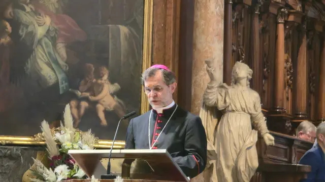 Erzbischof Josef Grünwidl im Stephansdom in Wien | Foto: Franz Zeitlhofer
