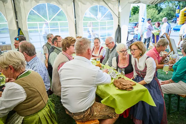 Nachbarschaftsfest in Großaigen in Mank. | Foto: Franz Gleiß