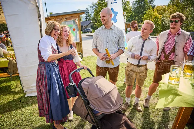 Nachbarschaftsfest in Großaigen in Mank. | Foto: Franz Gleiß