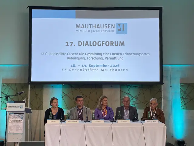 Das 17. Dialogforum Mauthausen – die Referenten stellten sich der Publikumsdiskussion
Foto zVg