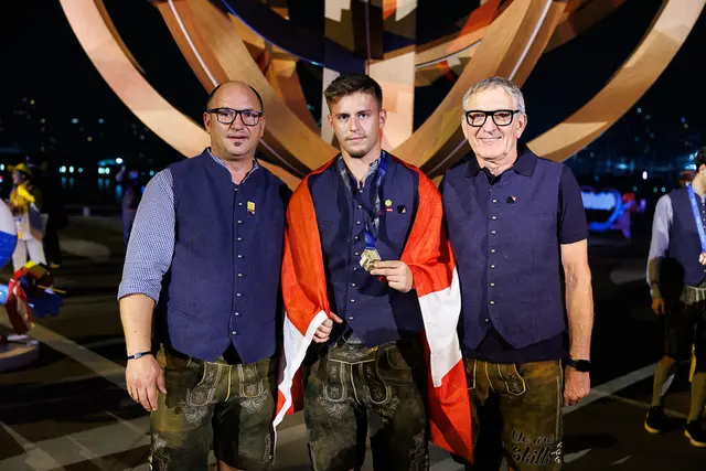 Noah Trettenbrein aus St. Paul im Lavanttal belegte bei den Worldskills 2026 den neunten Platz. Er wurde mit einer "Medal for Excellence" ausgezeichnet. | Foto: SkillsAustria/Wieser/Slovencik/Lehner
