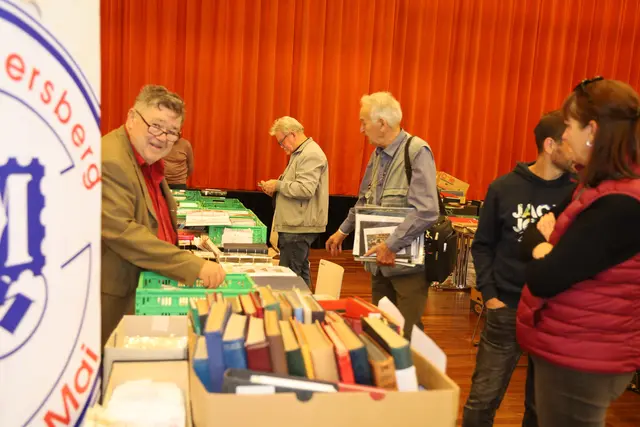 Menschen auf einem Markt