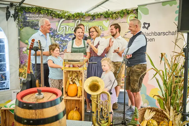 Nachbarschaftsfest in Großaigen in Mank. | Foto: Franz Gleiß