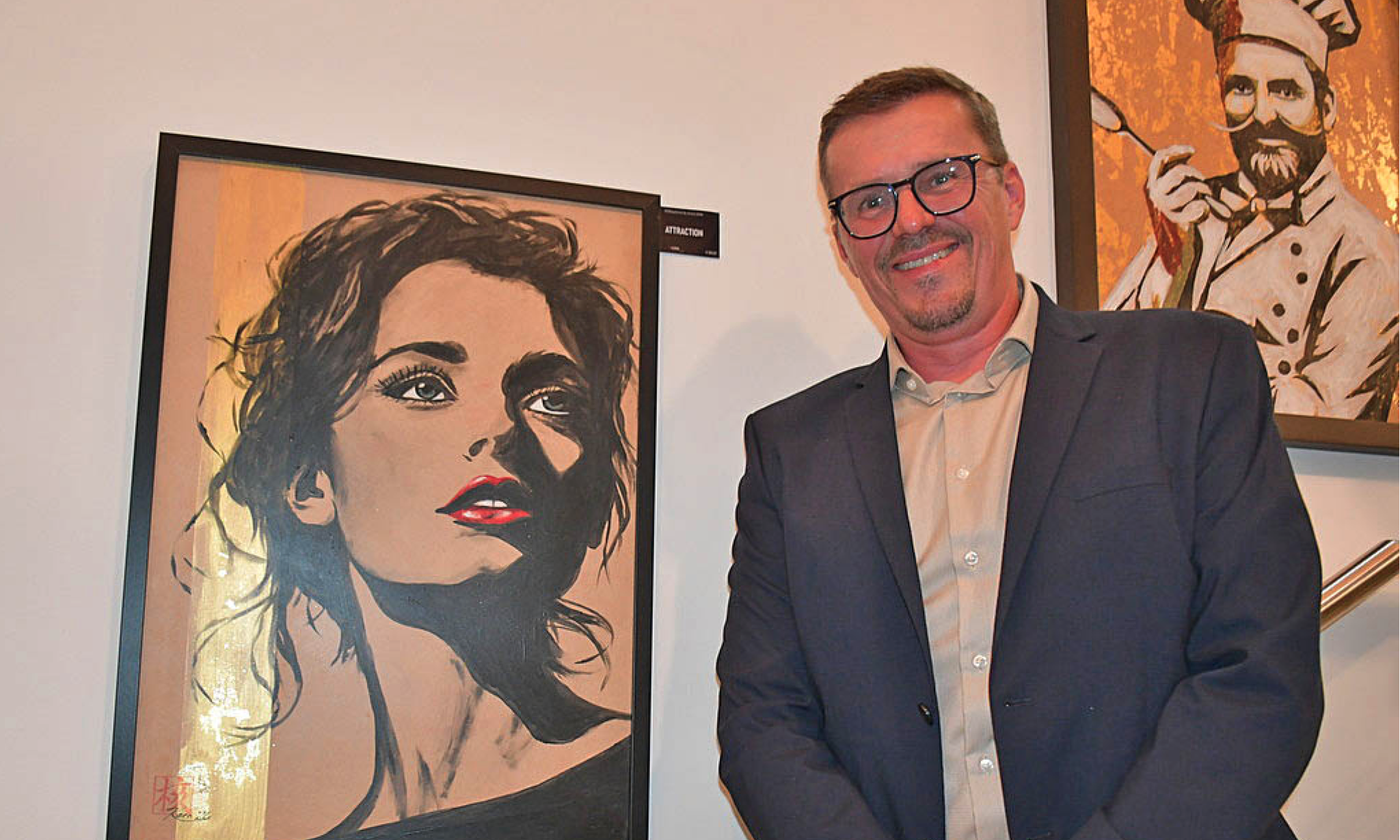 Art: Klaus Kern exhibits 67 works at the Hotel Freigold - | Freistadt