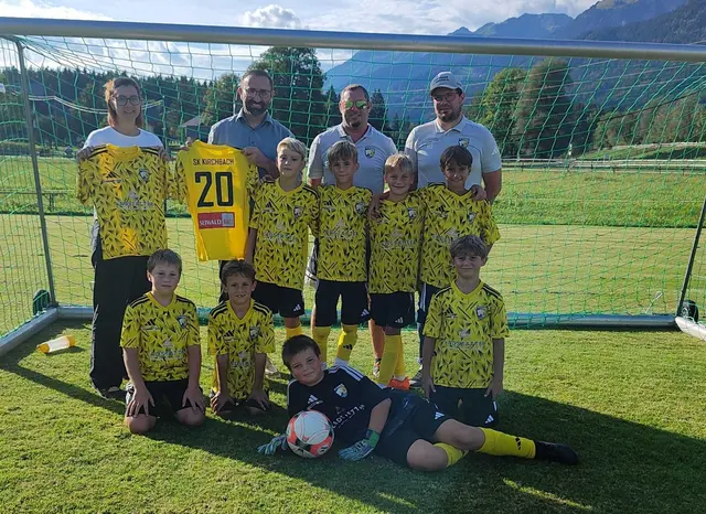 Die U10 des SK Kirchbach setzte sich im Gemeindeduell gegen Grafendorf durch. Betreut wird die Mannschaft von Harald und Mario. | Foto: SK Kirchbach