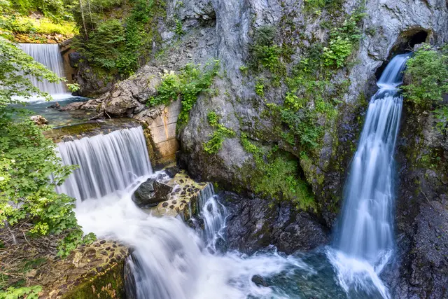 Die Schladminger Talbachklamm stellt ein Naturjuwel im oberen Ennstal dar. Nun steht sie in der Vorauswahl zum schönsten Platz Österreichs. | Foto: ORF/Schoettl