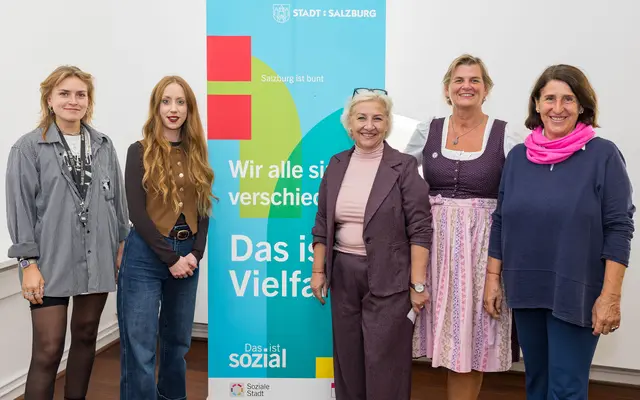 Das „Zusammenkommen“ wird vom Team Vielfalt der Stadt Salzburg gemeinsam mit Innovation Salzburg organisiert. | Foto: Stadt Salzburg/Wildbild