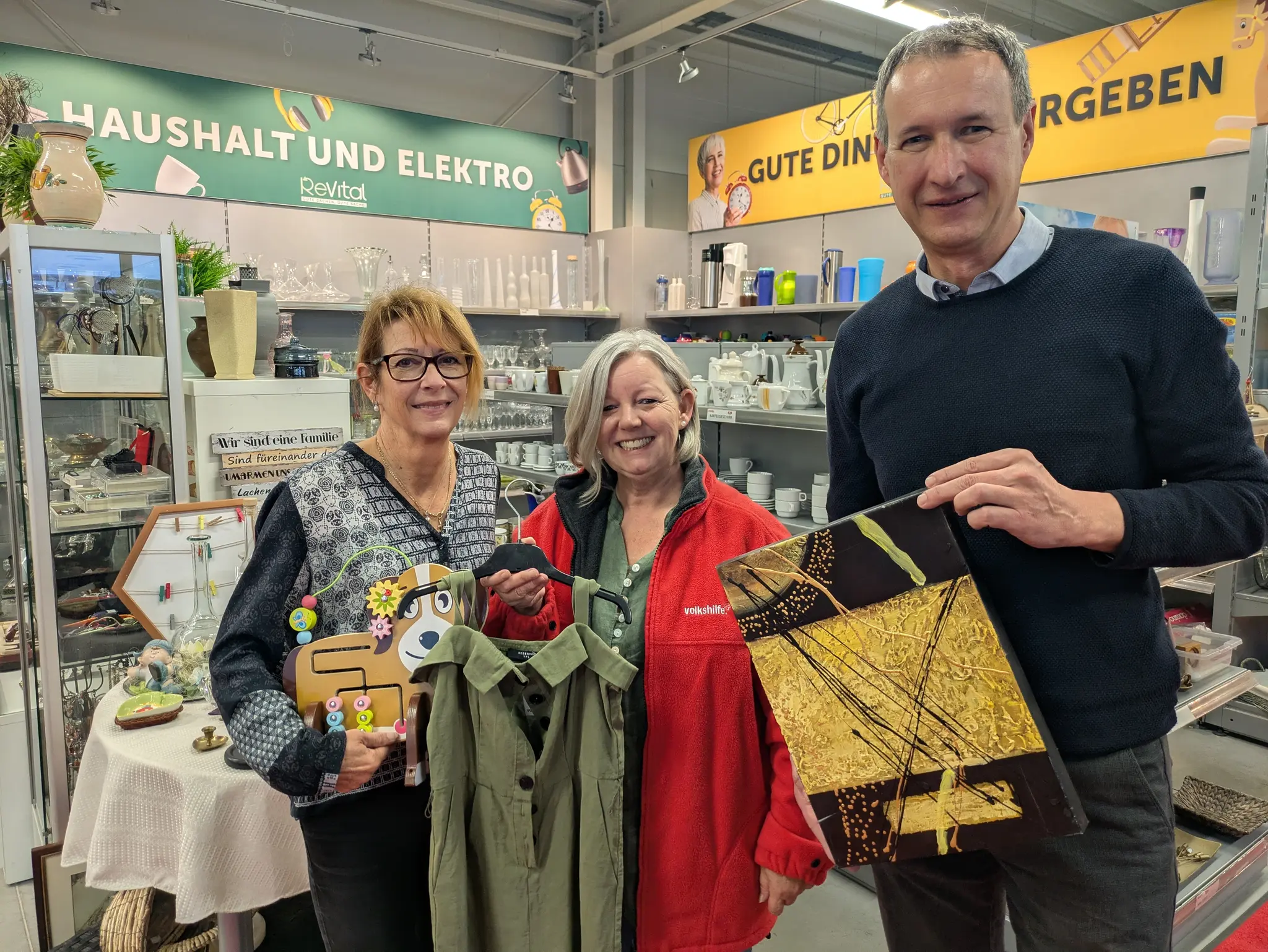 Einkaufen im ReVital-Shop Eferding: Wichtige Botschaft: „Jeder ist ...
