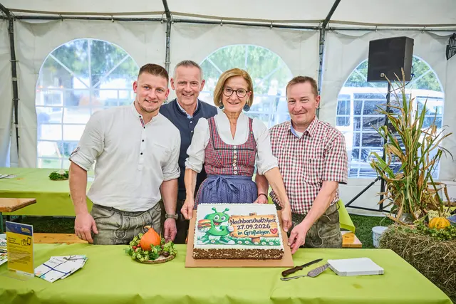 Nachbarschaftsfest in Großaigen in Mank. | Foto: Franz Gleiß