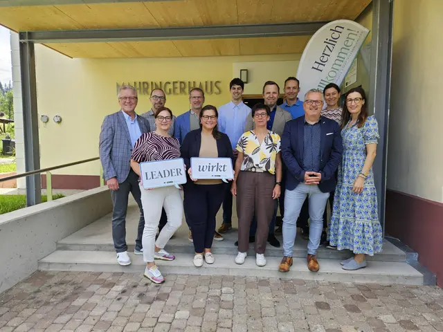 Das ehemalige Schulgebäude in St. Georgen wurde zum Mahringer-Gemeinschaftshaus umgebaut. | Foto: LAG Region Villach-Umland