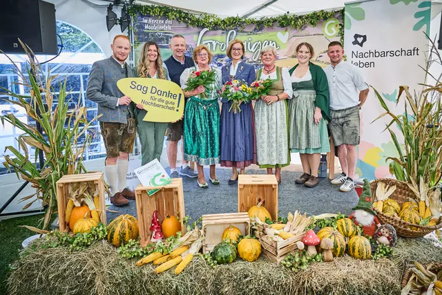 Nachbarschaftsfest in Großaigen in Mank. | Foto: Franz Gleiß