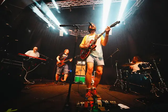 Die Band Kaskadeur spielt beim Herbstfest im Scheibbser Proberaum auf. | Foto: Photowert