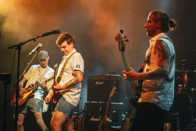 Die Welser Musiker von"Sheepfield" werden mit drei anderen Bands beim diesjährigen, zehnten Wös-Punk! im Alten Schlachthof auftreten. | Foto: Punk Brigade Wös