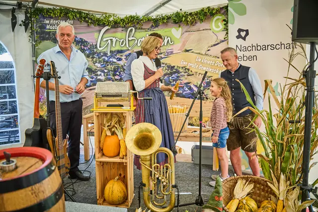 Nachbarschaftsfest in Großaigen in Mank. | Foto: Franz Gleiß