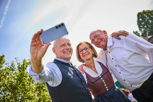 In Selfie-Laune | Foto: Franz Gleiß