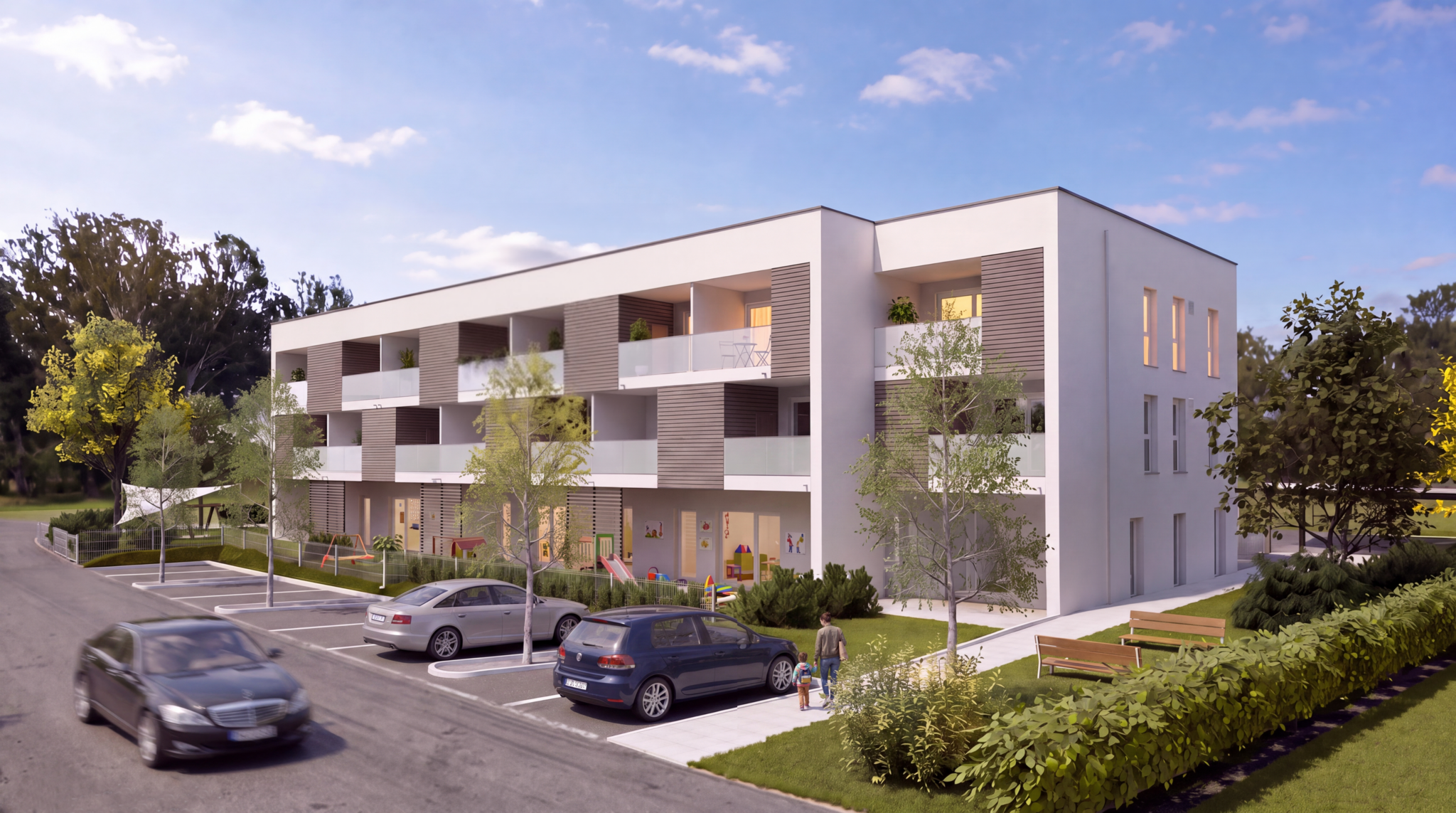 Apartments are also being built: New crèche for Saxen and Klam is under ...