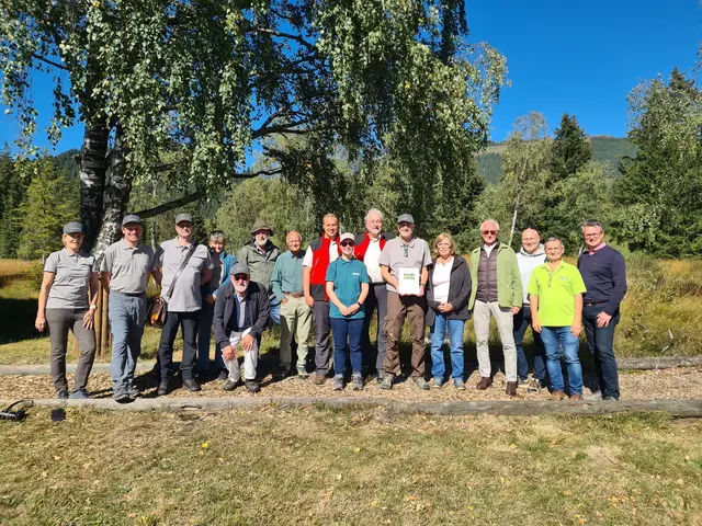 Der Moorverein Wasenmoos wurde ausgezeichnet. | Foto: Moorverein Wasenmoos