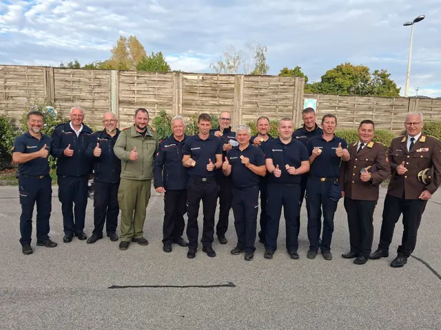 Mit sieben neuen Trägern des goldenen Leistungsabzeichens kehren die FF-Kameraden aus dem Bezirk Schärding mit einer starken Bilanz aus Linz zurück. | Foto: BFKDO Schärding