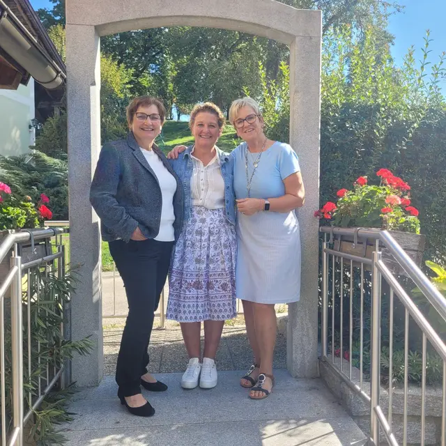 Gerlinde Mallinger, Margit Obermayr und Christl Traunwieser. | Foto: BBK Eferding Grieskirchen Wels