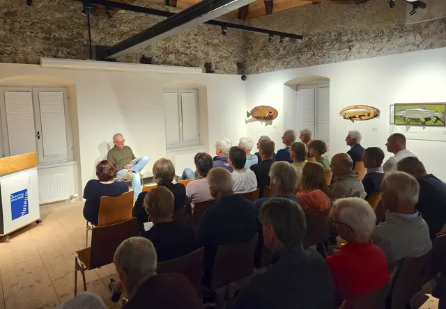 Ganz im Zeichen der heimischen Fischwelt stand ein informativer Abend im Museum Kitzbühel. | Foto: Museum Kitzbühel