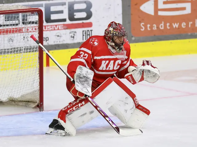 Der EC-KAC muss im weiteren Verlauf der Saison 2026/27 auf Sebastian Dahm verzichten. | Foto: MeinBezirk.at/Michael Kurz