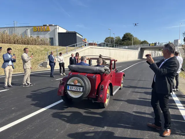 Die feierliche Verkehrsfreigabe markiert einen Meilenstein für die Infrastruktur im Bezirk Eferding. | Foto: MeinBezirk/Cornelia Karrer