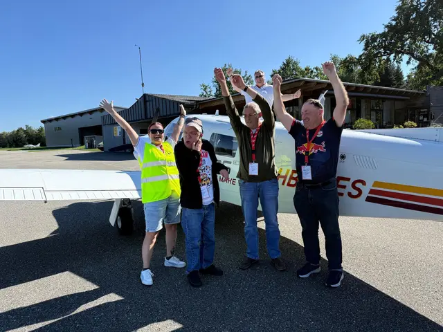 Die Begeisterung war bei allen Beteiligten groß. | Foto: Strong Wings