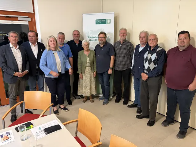Der ÖAAB-Bezirksvorstand von Graz-Umgebung traf sich kürzlich in Gratwein-Straßengel. | Foto: ÖAAB