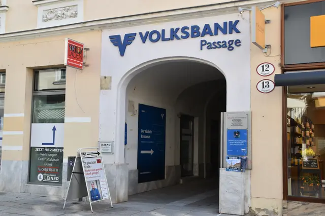 Volksbank Passage vor dem Gerüst | Foto: Mirjam Preineder