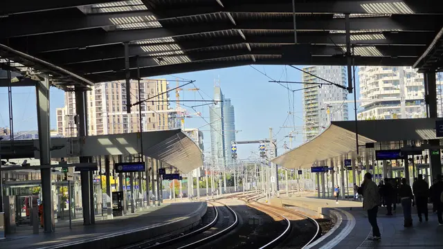 29.09.2026 Blick in die andere Richtung - hier ist Bahnbetrieb