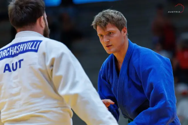 Timon Haslwanter kämpfte sich bei seinem Debüt in der Klasse über 100 Kilogramm bis ins Finale vor.  | Foto: Judo Austria