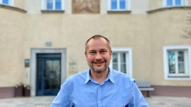 Bad Leonfeldens Bürgermeister Thomas Wolfesberger spricht im Interview über die Leitbetriebe in der Stadtgemeinde. | Foto: Monika Aigner