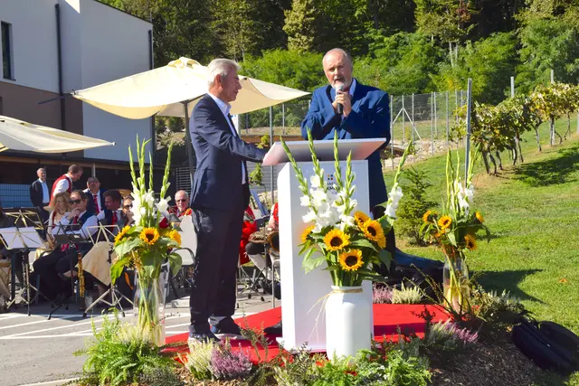 Landeshauptmann Hans Peter Doskozil: "Das Genusszentrum Kukmirn leistet einen wichtigen Beitrag zur hervorragenden touristischen Entwicklung im Burgenland." | Foto: Elisabeth Kloiber/MeinBezirk