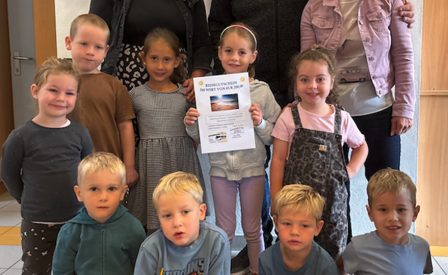 Belohnung für die motivierten Kinder. | Foto: Privat