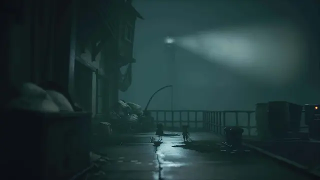 Das Happy End muss noch warten. Für Low und Alone geht die Geschichte mit Little Nightmares III: The Shore nämlich weiter. | Foto: Bandai Namco /  Supermassive Games